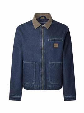 Casaco Pepe Jeans Workwear Denim para homem.