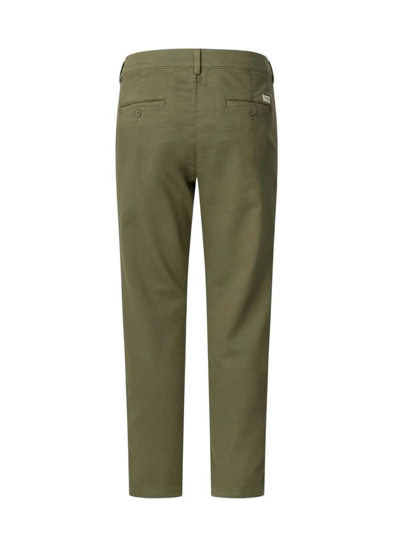 Calças Pepe Jeans Gymdigo Chino verde para homem.
