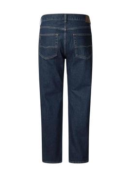 Calça jeans Pepe Jeans Cash reta azul para homem.