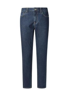 Calça de ganga Pepe Jeans Violet Tapered azul para mulher.