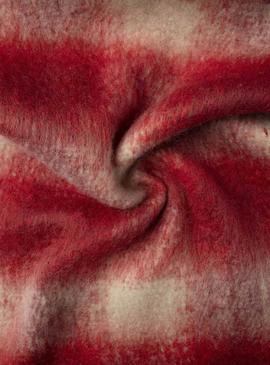 Cachecol Pepe Jeans Fabiola xadrez granada para mulher