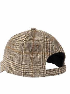 Boné Pepe Jeans Fernand xadrez para mulher.