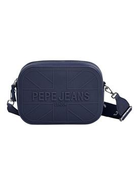 Bolsa Pepe Jeans Grace azul marino para mulher