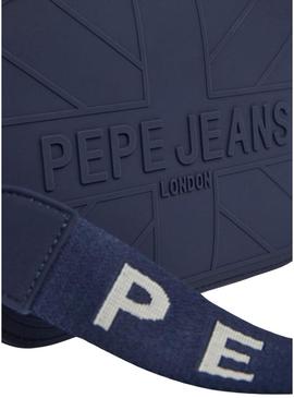 Bolsa Pepe Jeans Grace azul marino para mulher