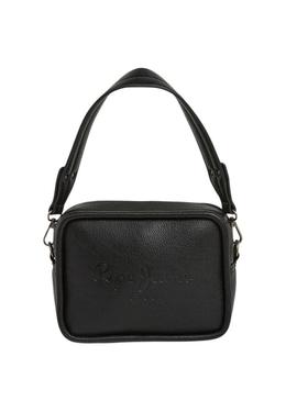 Bolsa Pepe Jeans Bassy preta para mulher