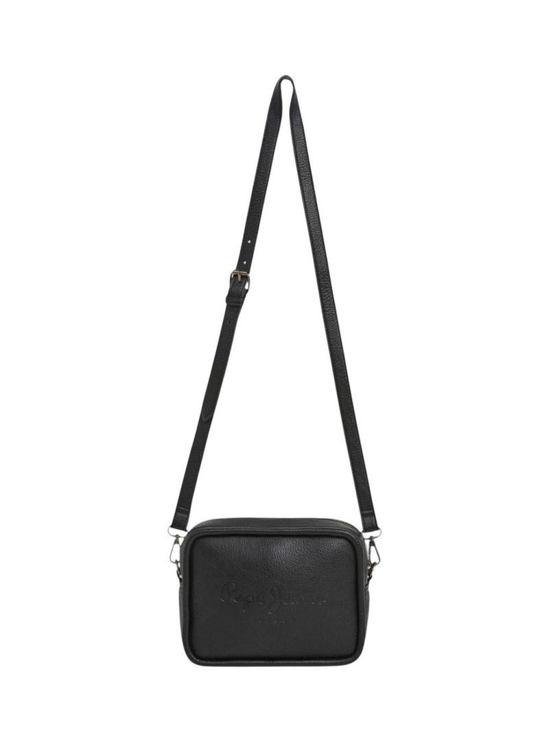 Bolsa Pepe Jeans Bassy preta para mulher
