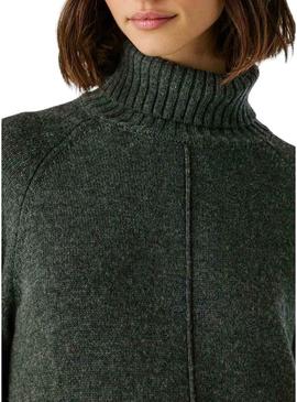 Vestido Pepe Jeans Carola de malha cinza para mulher