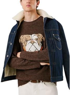 Camisola Pepe Jeans Phelan marrom para homem