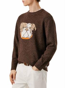 Camisola Pepe Jeans Phelan marrom para homem