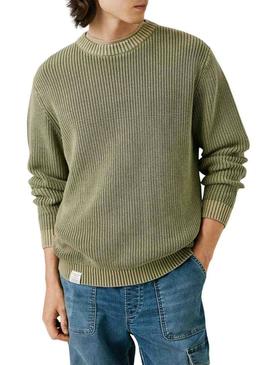 Camisola Pepe Jeans Parker verde para homem