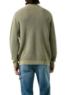Camisola Pepe Jeans Parker verde para homem