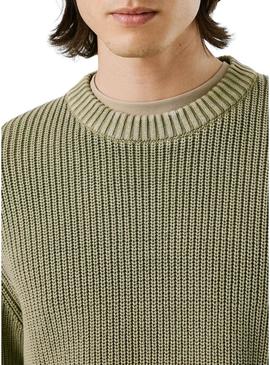 Camisola Pepe Jeans Parker verde para homem