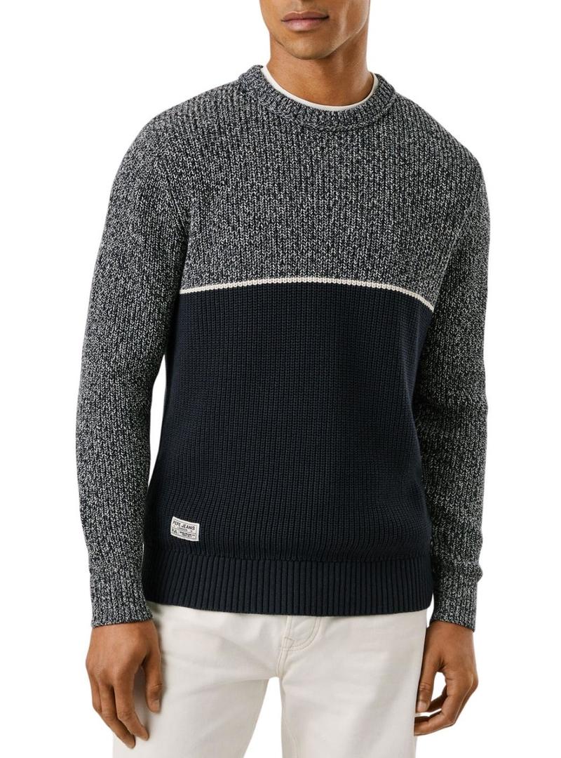 Camisola Pepe Jeans Penn color block para homem.