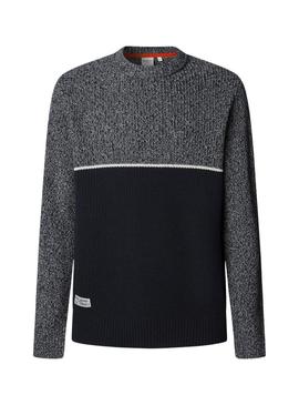 Camisola Pepe Jeans Penn color block para homem.