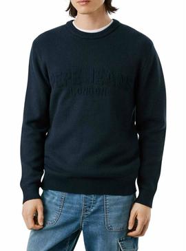 Camisa Pepe Jeans Phineas azul marinho para homem