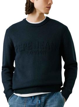 Camisa Pepe Jeans Phineas azul marinho para homem