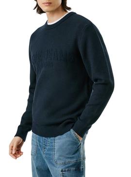 Camisa Pepe Jeans Phineas azul marinho para homem