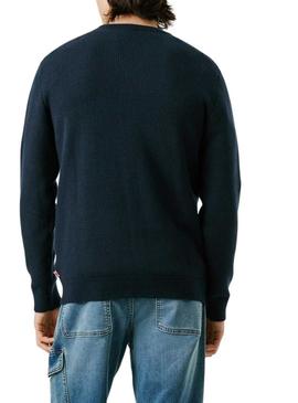 Camisa Pepe Jeans Phineas azul marinho para homem