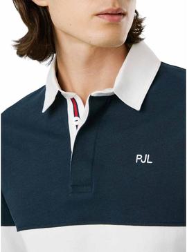 Polo Pepe Jeans Ralf Rugby bicolor para homem