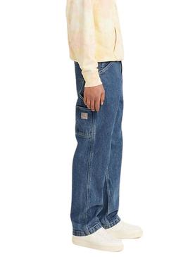 Calça jeans Levis 568 Loose Straight Carpenter para homem.