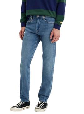 Calça jeans Levis 502 Taper Hold azul para homem