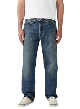 Calça jeans Levi's 568 Loose Straight para homem.