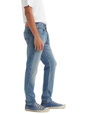Calça Jeans Levis 512 Slim Taper Amped azul para homem