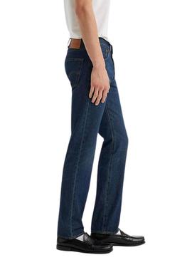 Calça jeans Levis 501 Do The Rump azul para homem.