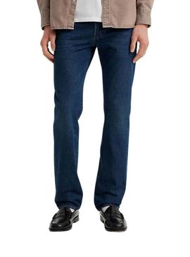 Calça jeans Levis 501 Do The Rump azul para homem.