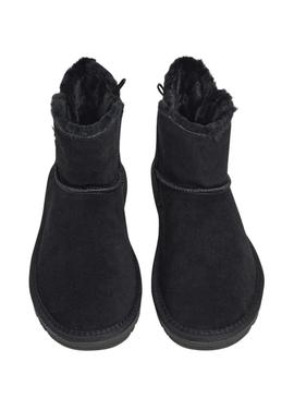 Botas Pepe Jeans Diss Urban de camurça com tachas pretas para mulher.