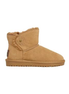 Botas Pepe Jeans Diss Urban de camurça com tachas para mulher.