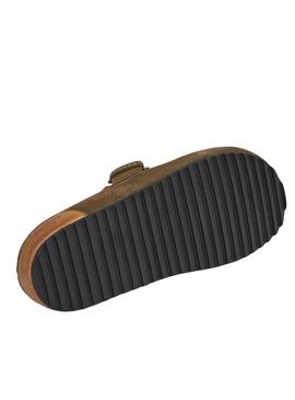 Tamancos Pepe Jeans Corby em camurça verde para mulher