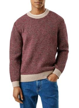 Camisola Pepe Jeans Pacey de riscas para homem.