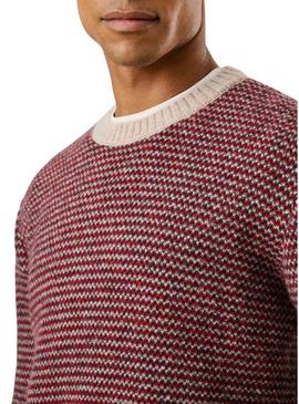 Camisola Pepe Jeans Pacey de riscas para homem.