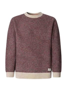 Camisola Pepe Jeans Pacey de riscas para homem.