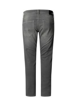 Calça jeans Pepe Jeans Track slim cinza para homem.
