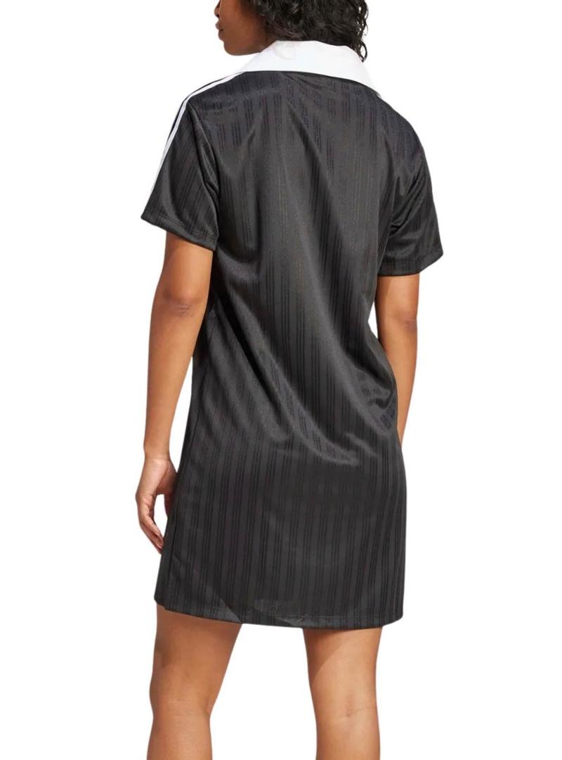 V-NECK SS DRESS BLACK