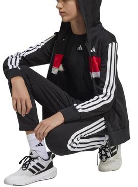 J 3S TIB FT TS      NEGRO/BLANCO/RUBPUR