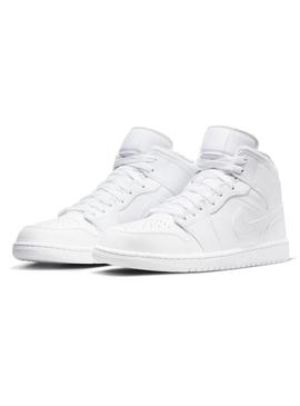 Tênis AIR JORDAN 1 MID 136 Branco