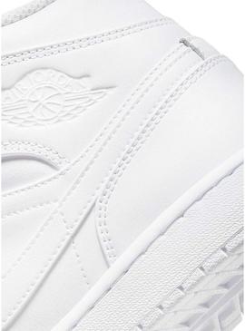Tênis AIR JORDAN 1 MID 136 Branco