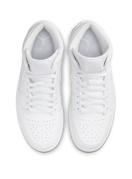 Tênis AIR JORDAN 1 MID 136 Branco