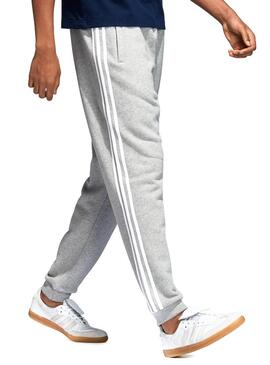 Calças Adidas 3-Stripes Cinza
