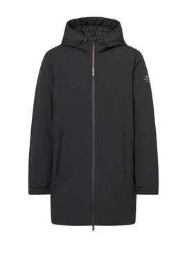 Casaco Ecoalf Pasu preto para homem