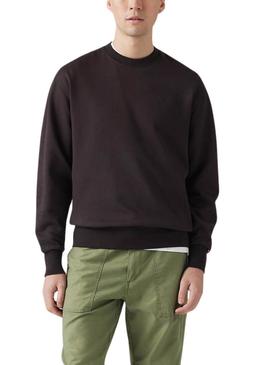 Moletom Levis Authentic preto para homem.