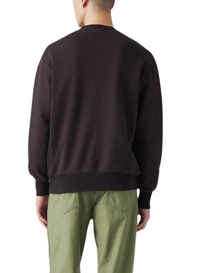 Moletom Levis Authentic preto para homem.