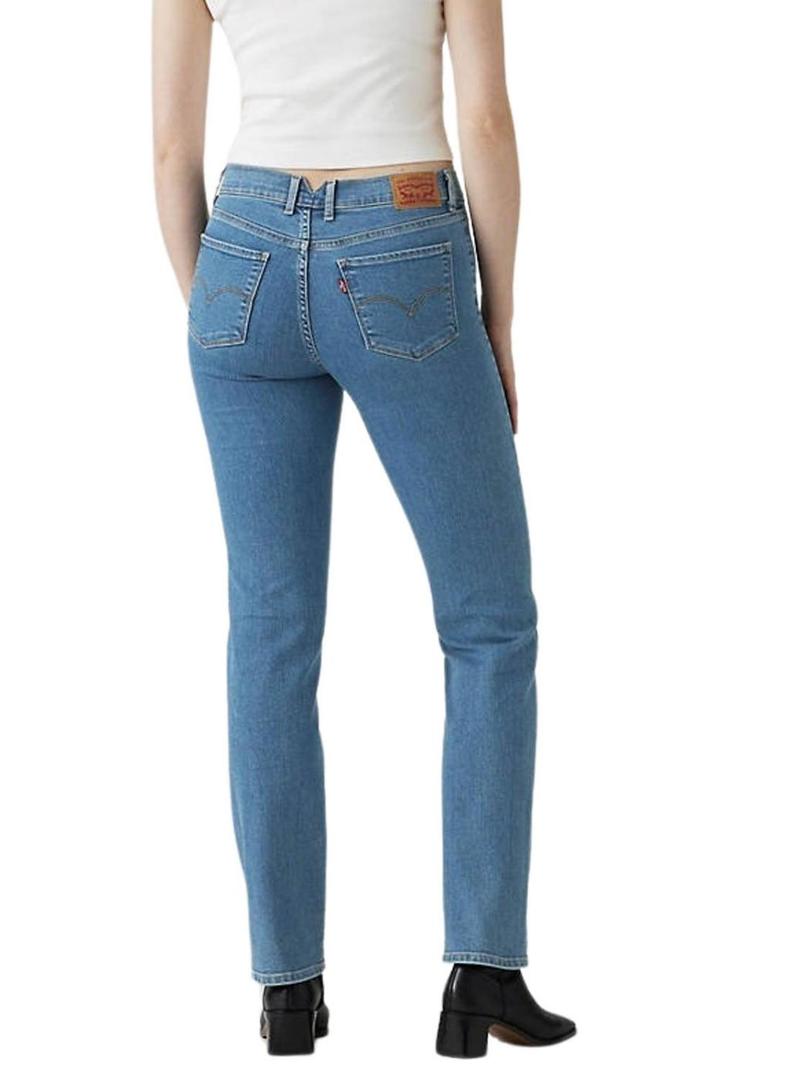 Calça jeans Levis 314 Shaping Tailored reto para mulher