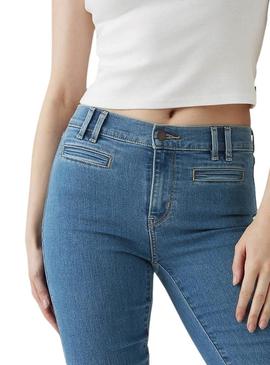 Calça jeans Levis 314 Shaping Tailored reto para mulher