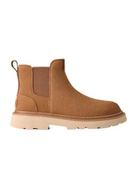 Botas UGG Chelsea castanho para homem.