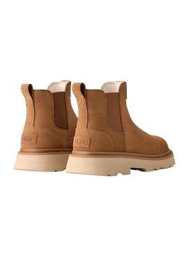 Botas UGG Chelsea castanho para homem.