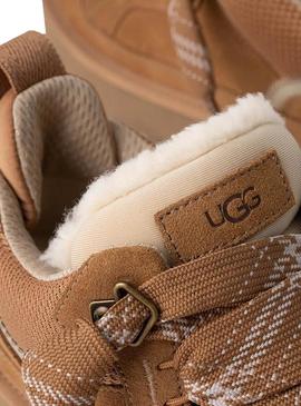 Sapatilhas UGG Lowmel camel para mulher.